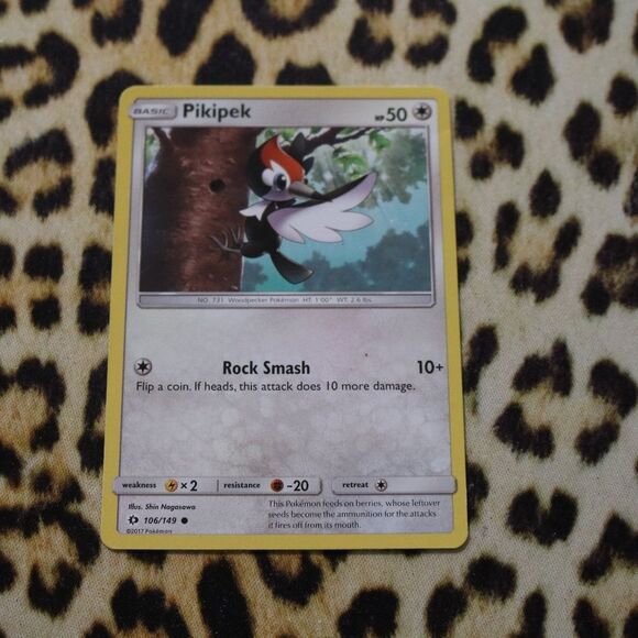 Pikipek 106/149 Pokemon Card - Picture 1 of 1